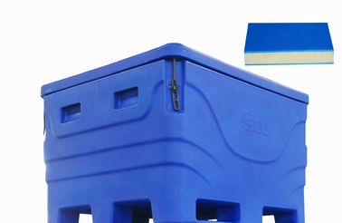 Oversized 1000Litre Blue Insulated Fish Container