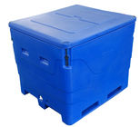 Oversized 1000Litre Blue Insulated Fish Container