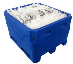 Oversized 1000Litre Blue Insulated Fish Container