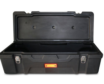 180Litre Durable Black ATV Rear Box for Honda Yamaha Polaries ATVs