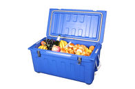 80 Liter Premium Blue Plastic Cooler Box for Fishing | Camping｜Hunting