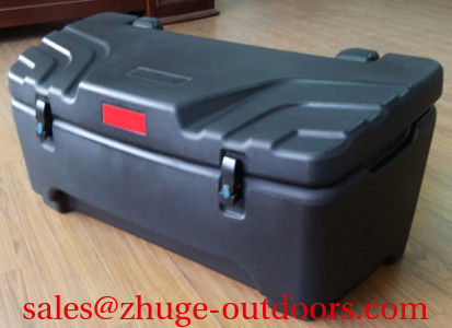 Durable 150Liter One-piece Rotomolded Black 250cc ATV Cargo Box for Honda Suzuki ATV