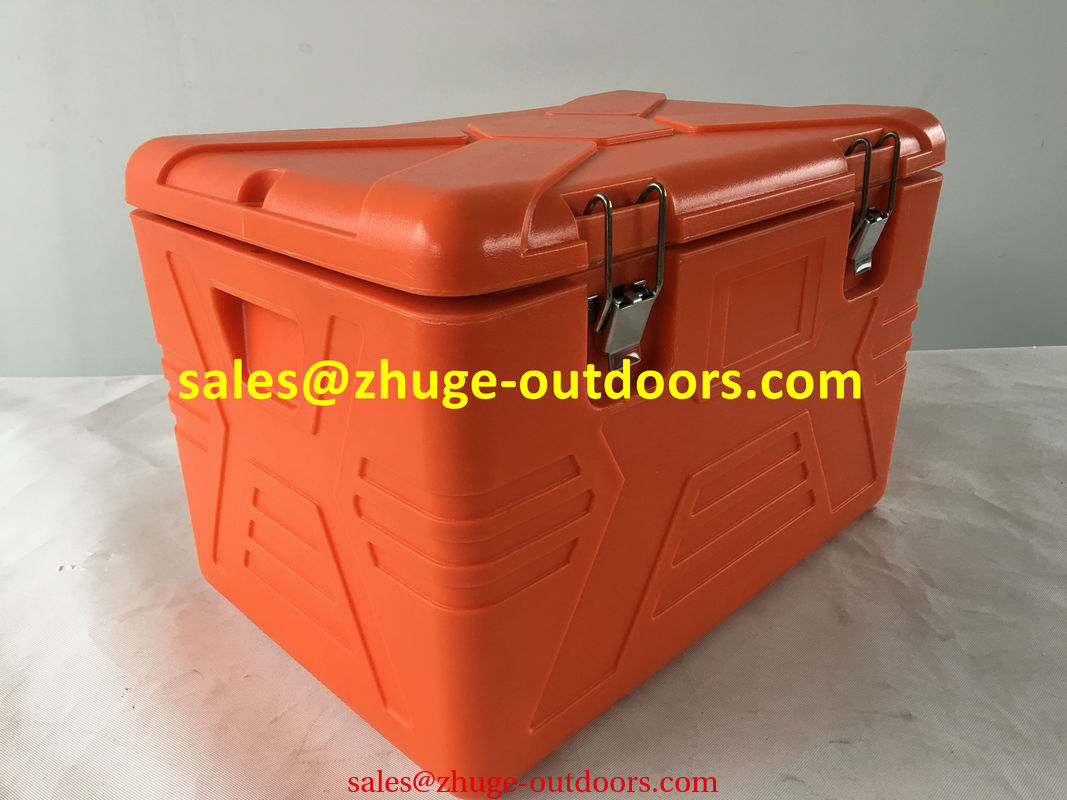 Thermal Roto Molded 110 Liter PU Insulation Plastic Ice Cooler Box