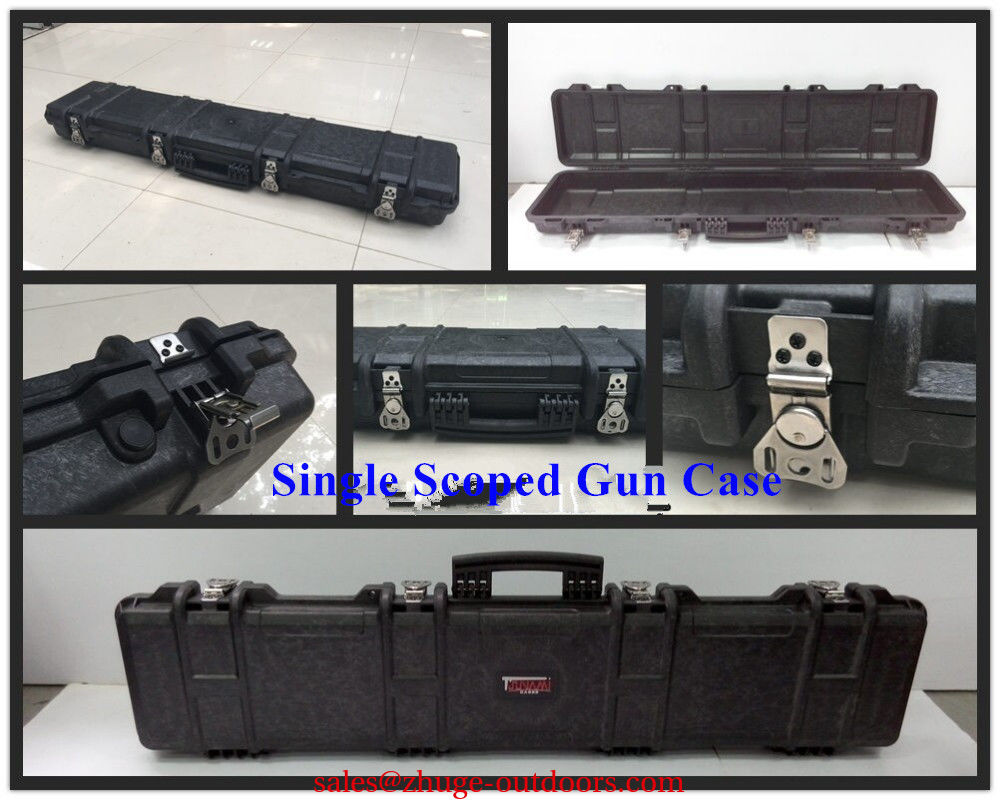 Black 1220 Hard Single Scoped Gun Rifle Case