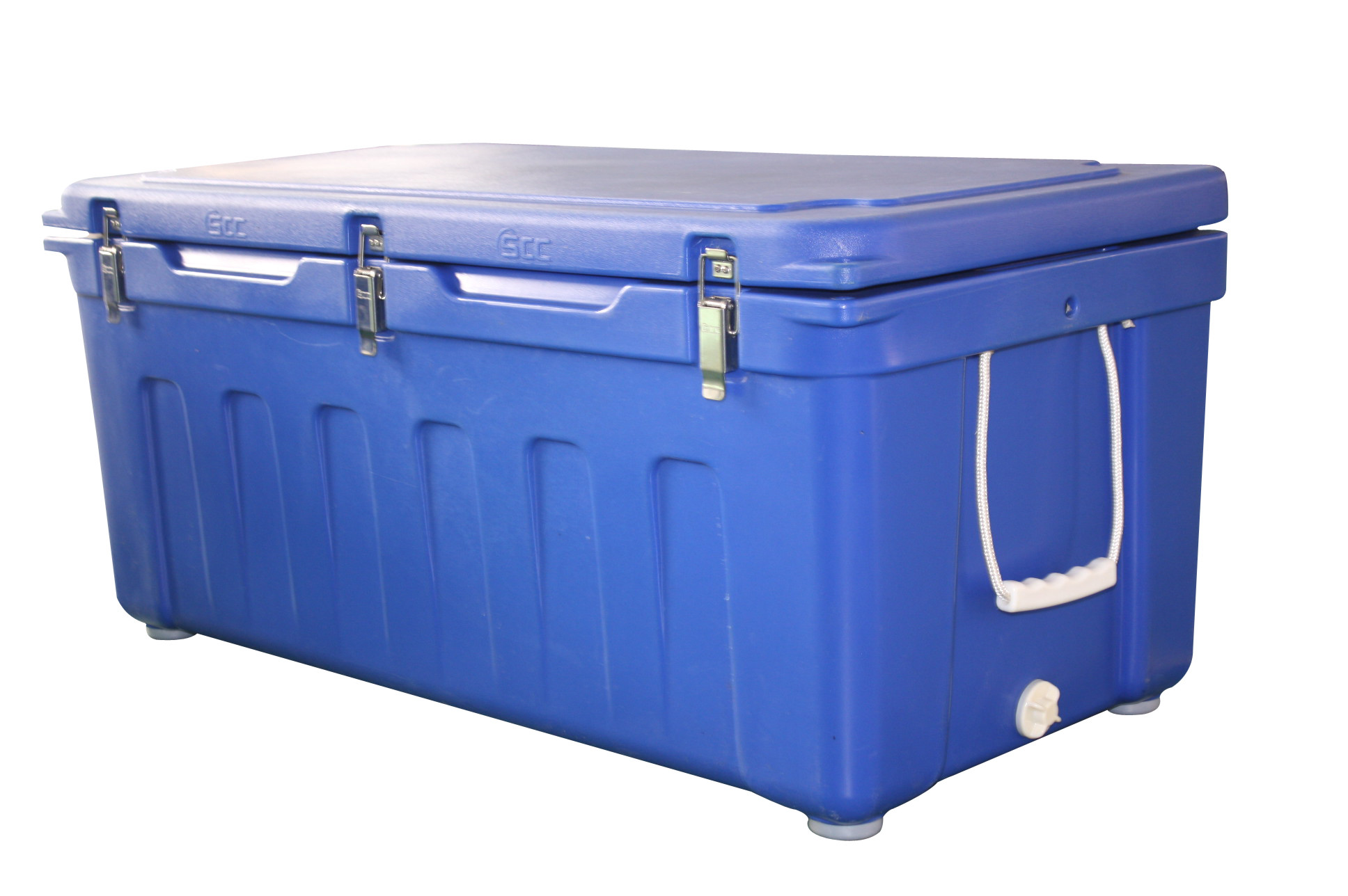 120 Liter Premium Blue Plastic Cooler Box for Fishing Camping｜Hunting
